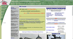 Desktop Screenshot of ibk-cramer.de